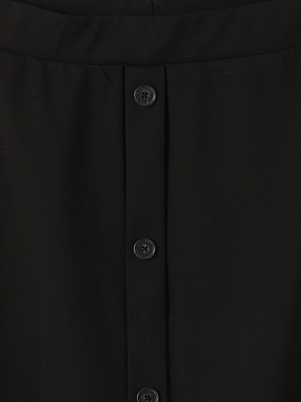 جيبة سادة بخصر مرن للسيدات-2