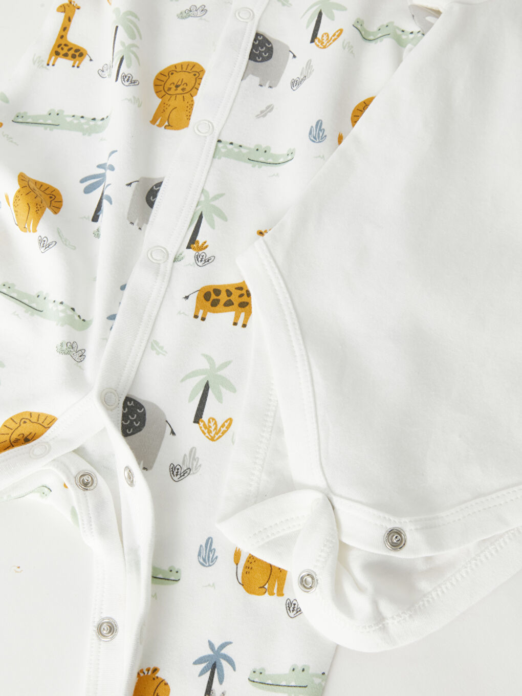 Crew Neck Printed Baby Boys' Hospital Outlet Set of 3-5