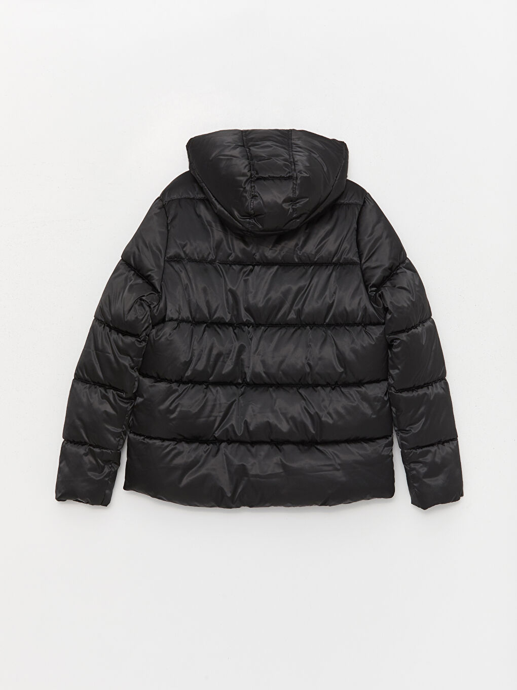 LCWAIKIKI Classic Women's Hooded Plain Puffer Coat -W3EB77Z8-CVL
