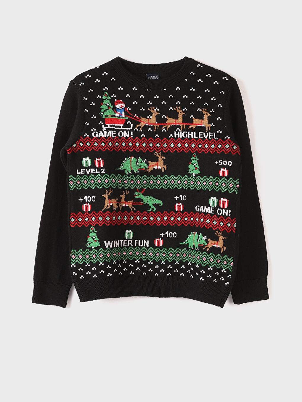 Boy's Crew Neck Tricot Jumper