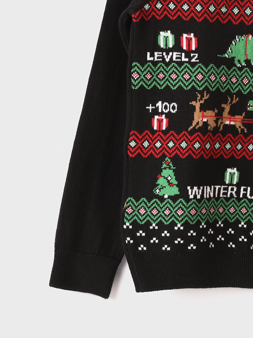 Boy's Crew Neck Tricot Jumper-1