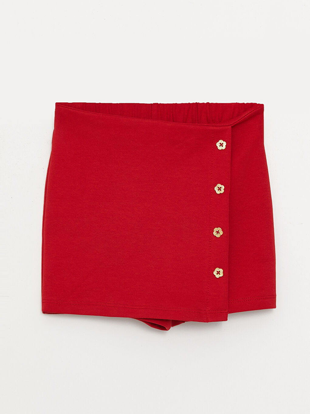 تیشێرتی كچانی ساوا و تەنورەی كۆلار گلدووری كراو ٢ دانە-3