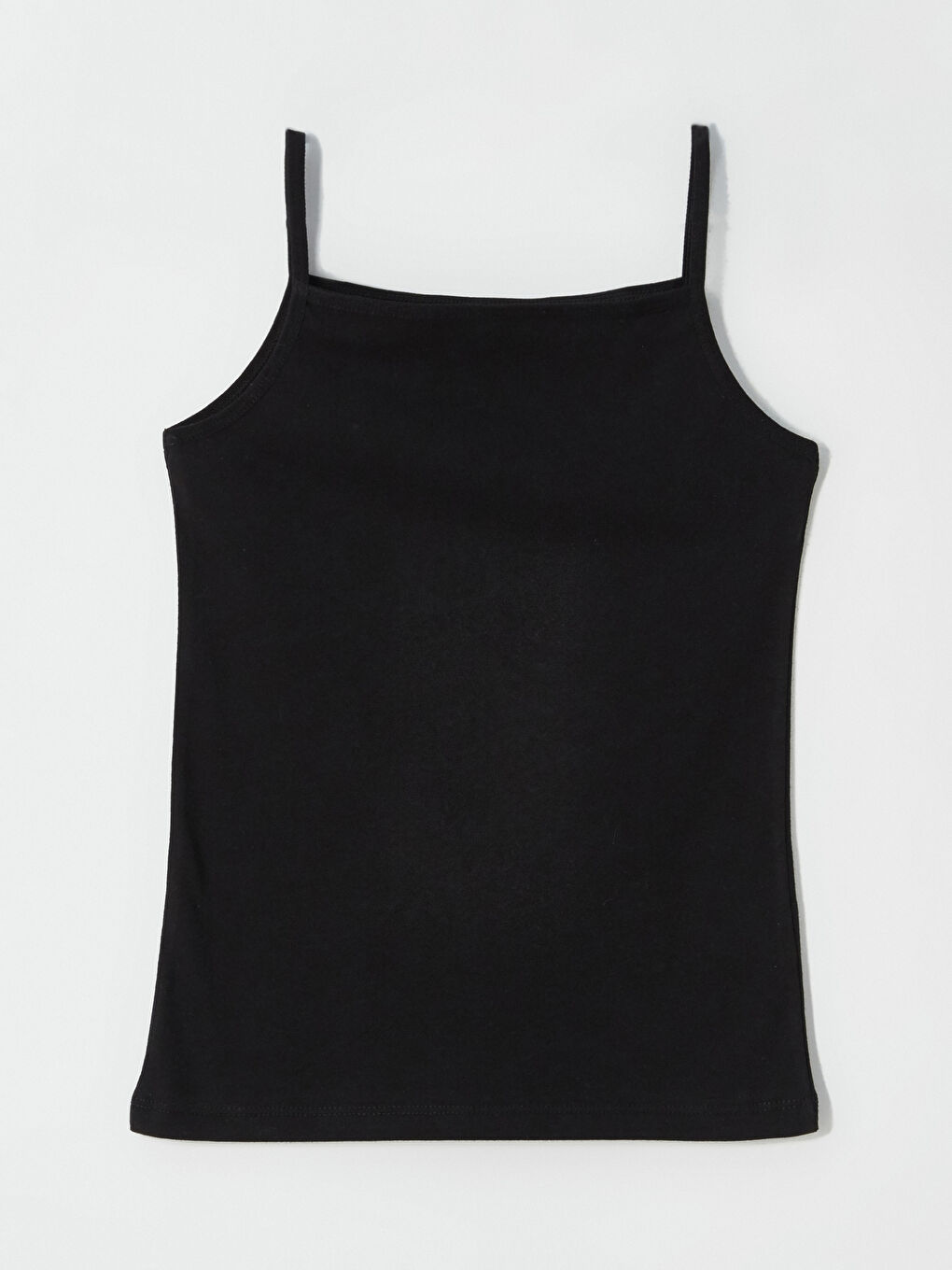 Майка с квадратным воротником, базовая, с ремешками, для девочек, 2 упаковки-6