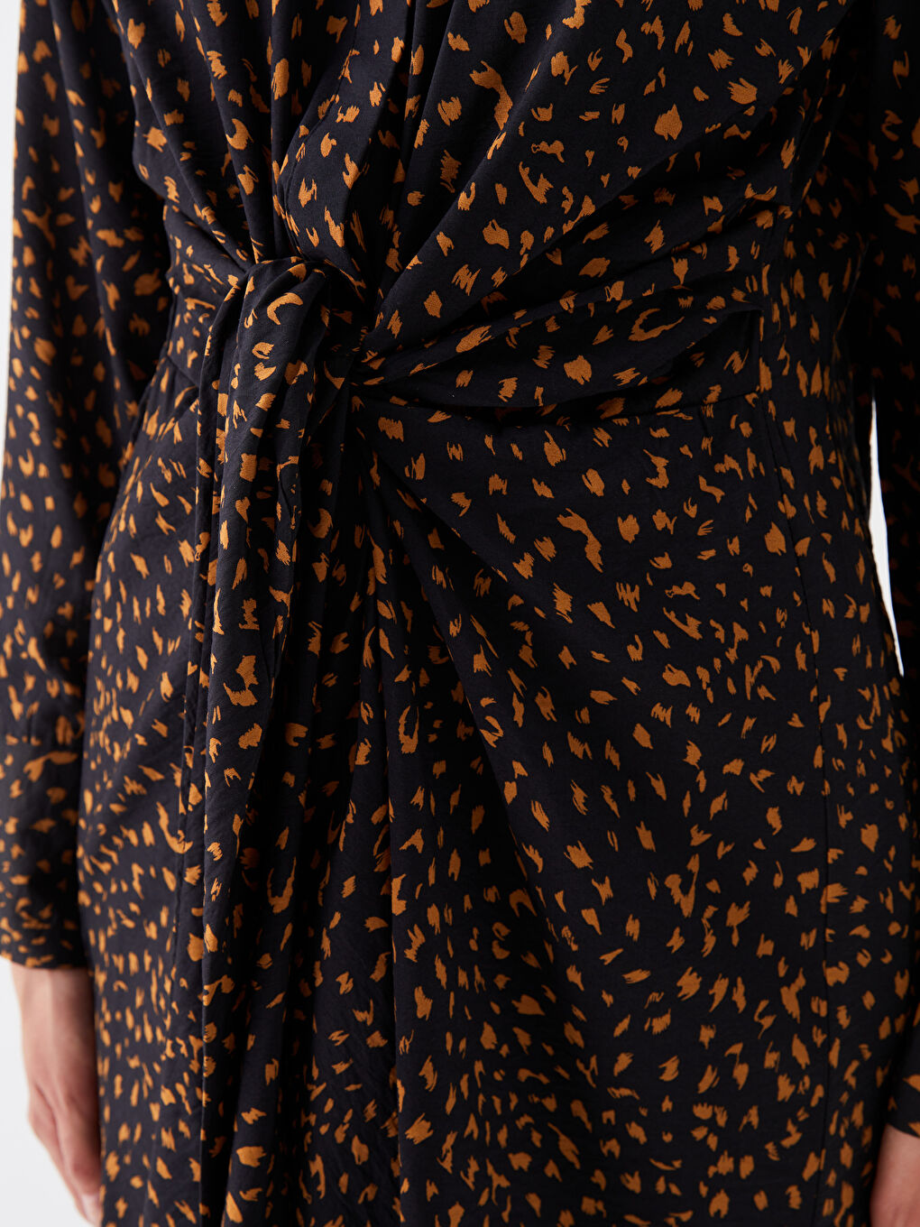 Patterned Women's Shirt Tunic-3
