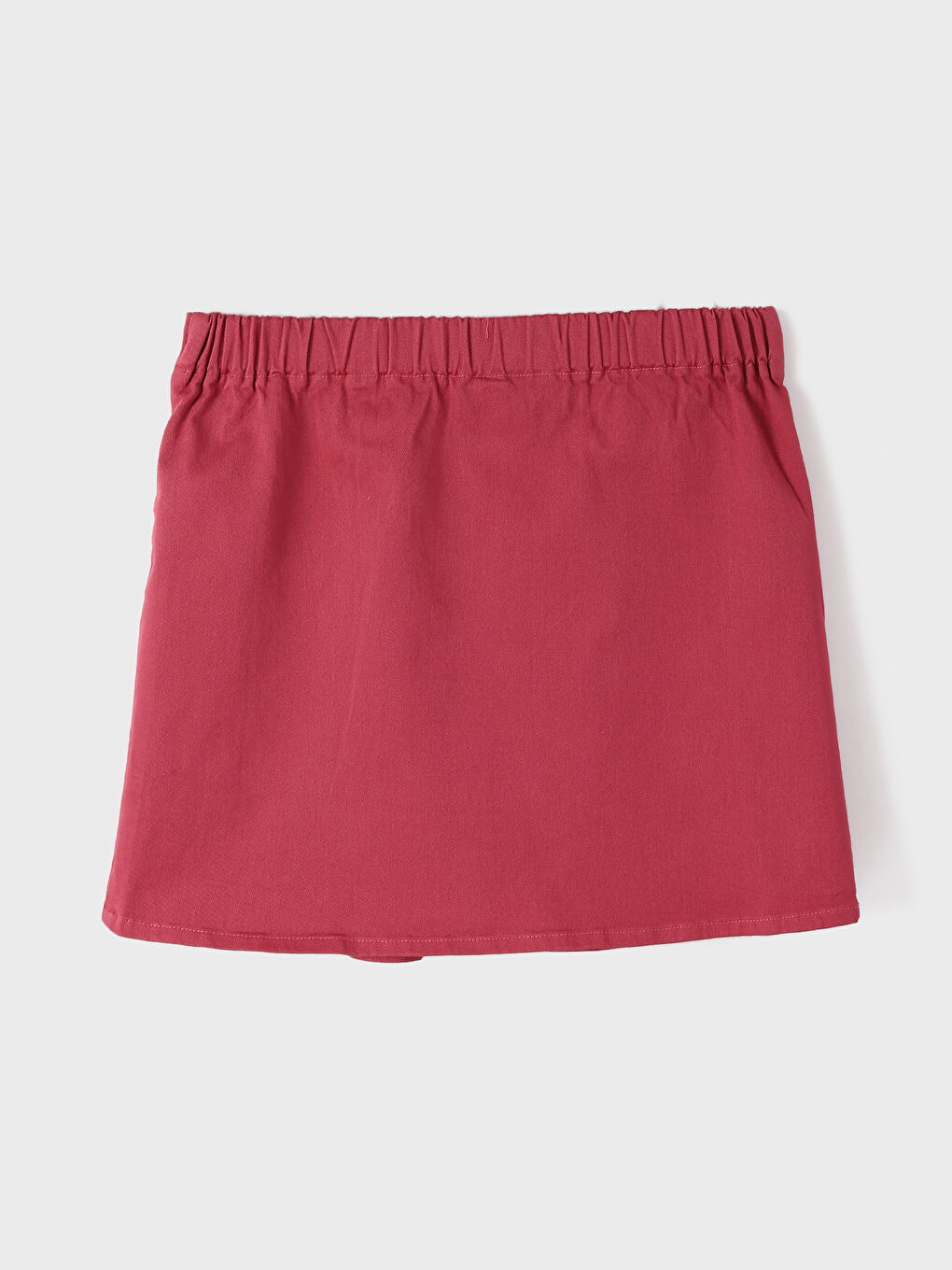Elastic Waist Pleated Girl Skirt-3