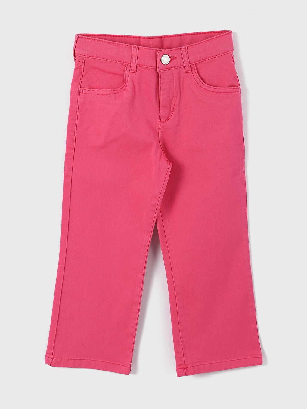 بنطلون واسع بسيط للبنات