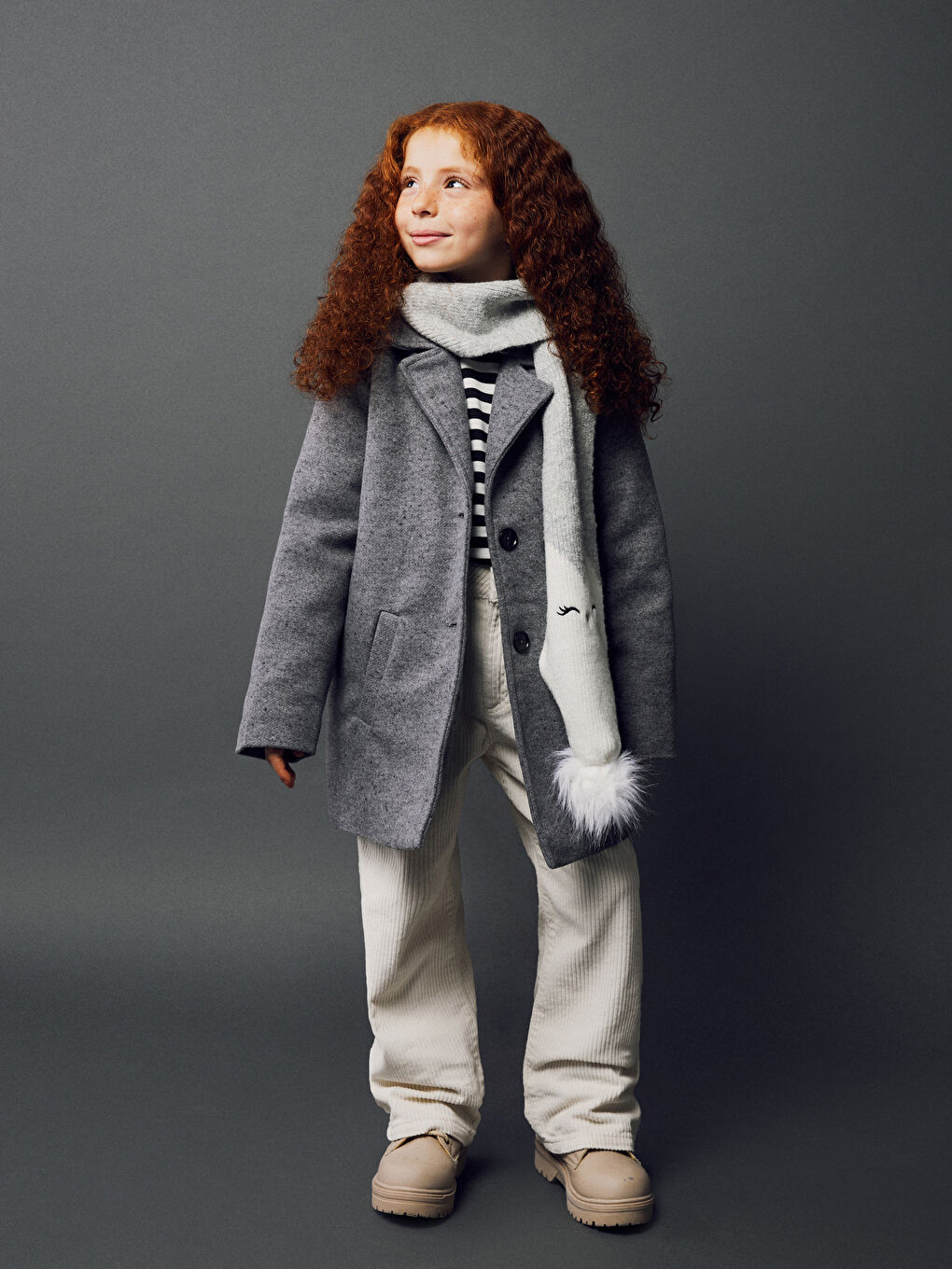 Wideleg Velvet Girls' Trousers