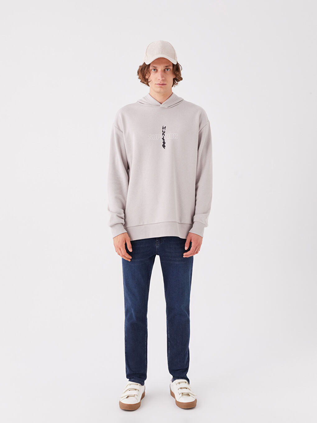 Lacivert Slim Fit Erkek Jean Pantolon