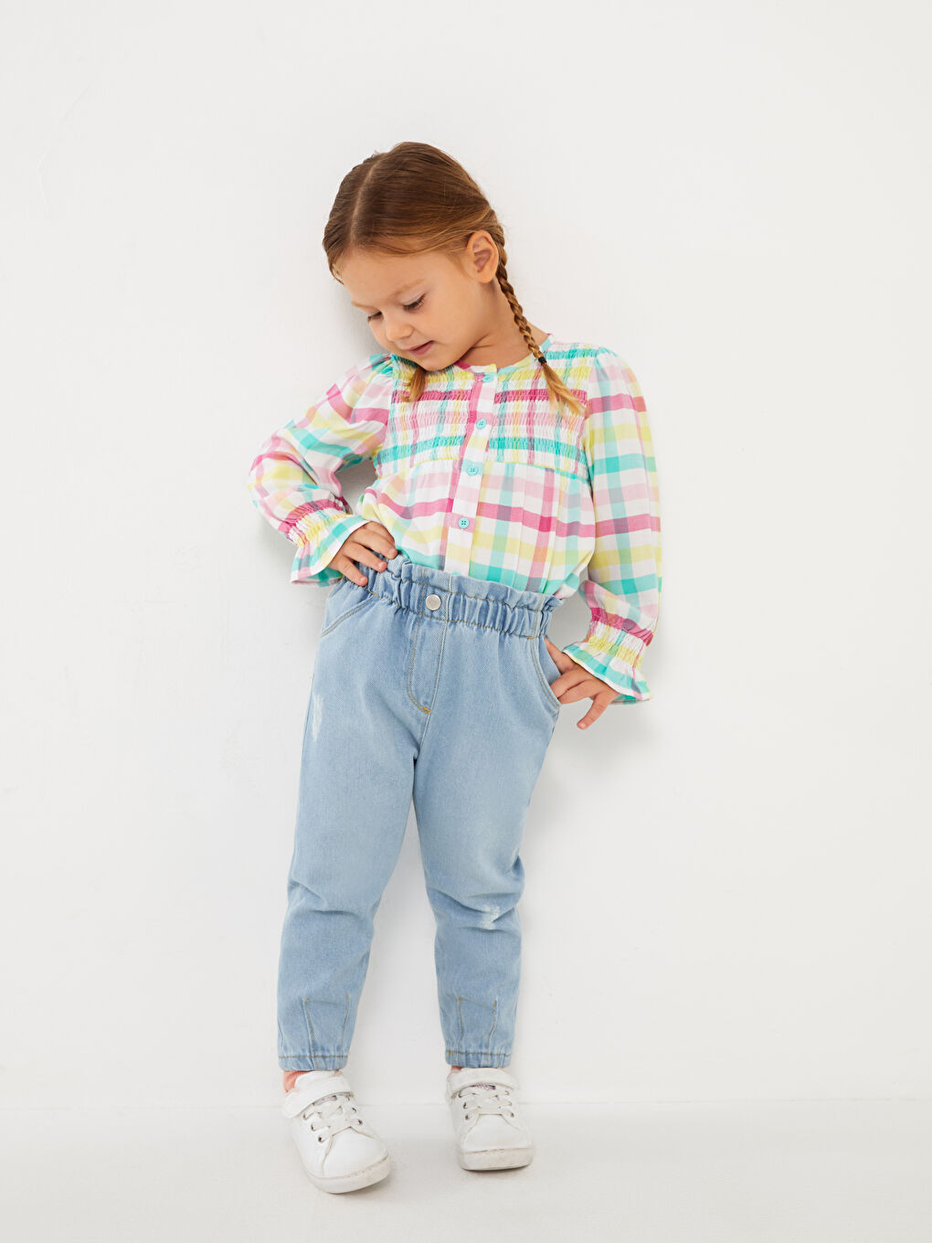 LCW baby بنطلون جينز بيسك -W3EG03Z1-507