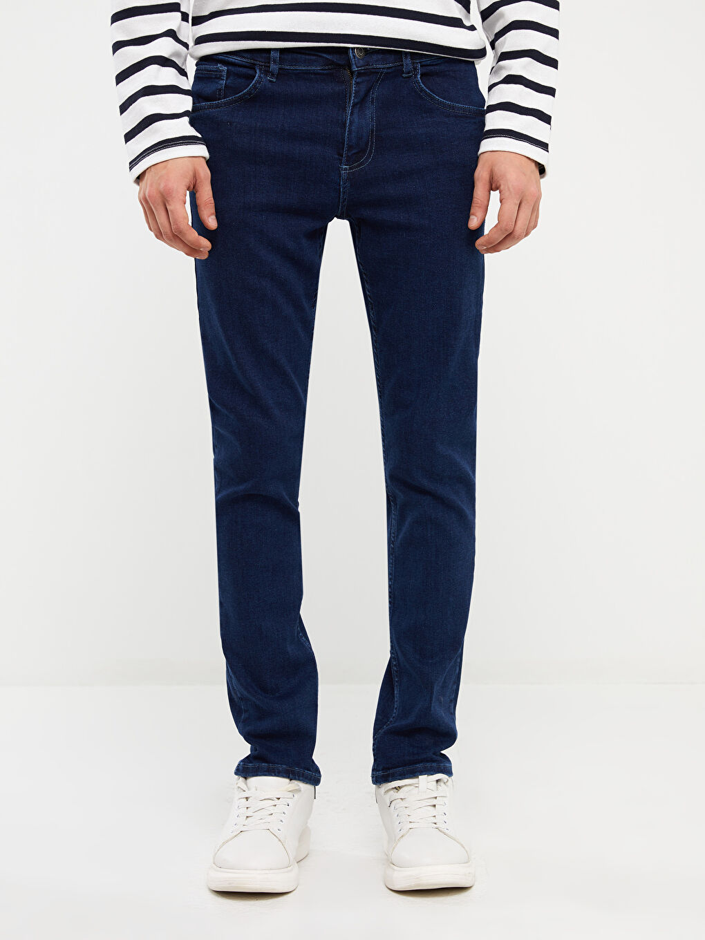 LCW ECO İndigo 750 Slim Fit Erkek Jean Pantolon - 2