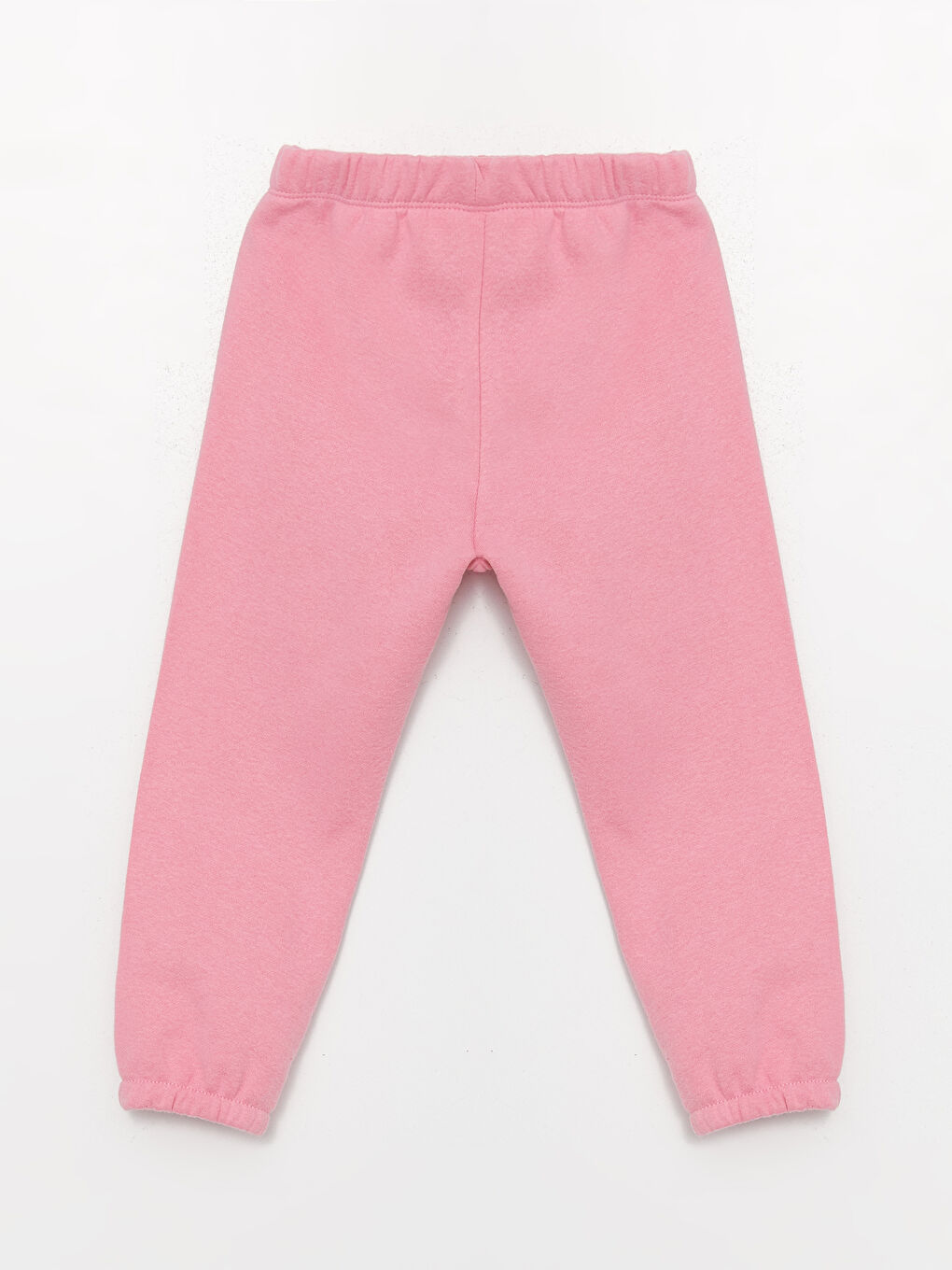 Bej Bisiklet Yaka Uzun Kollu Baskılı Kız Bebek Sweatshirt ve Eşofman Alt 2'li Takım-4