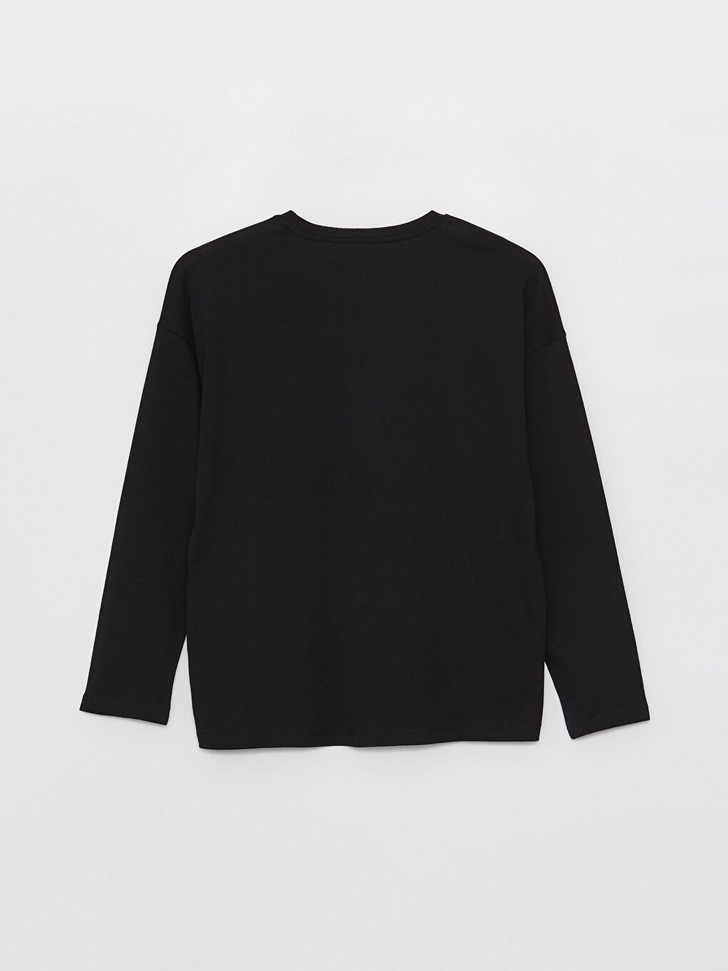 Siyah Bisiklet Yaka Yılbaşı Temalı Kadın Pijama Takımı-7