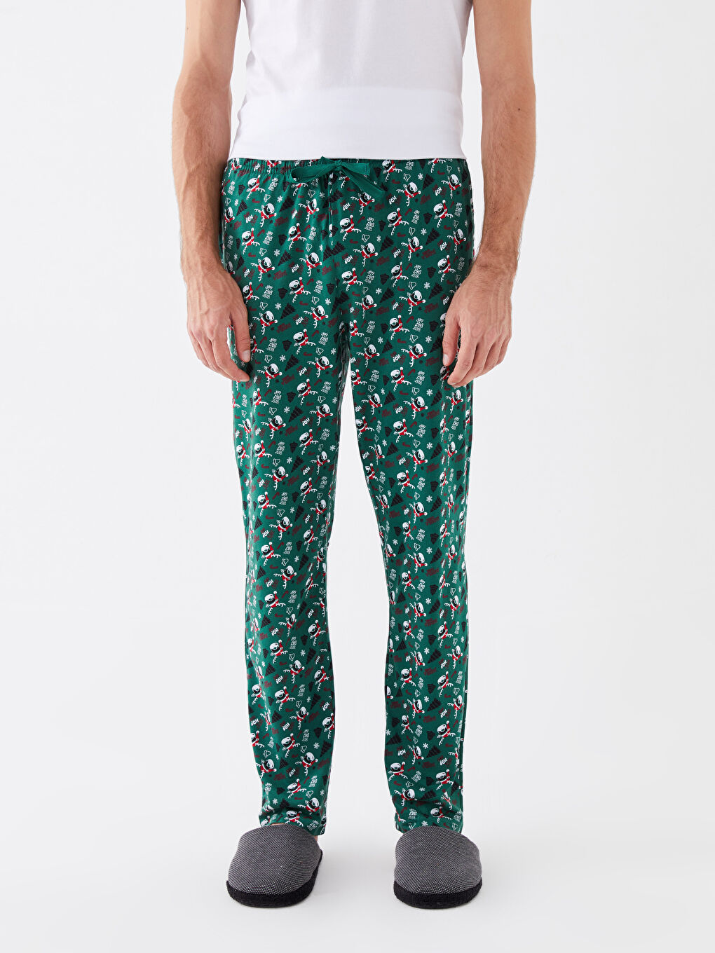 LC WAIKIKI Standard Pattern Men's Pajamas Bottom -W3EJ70Z8-LRR