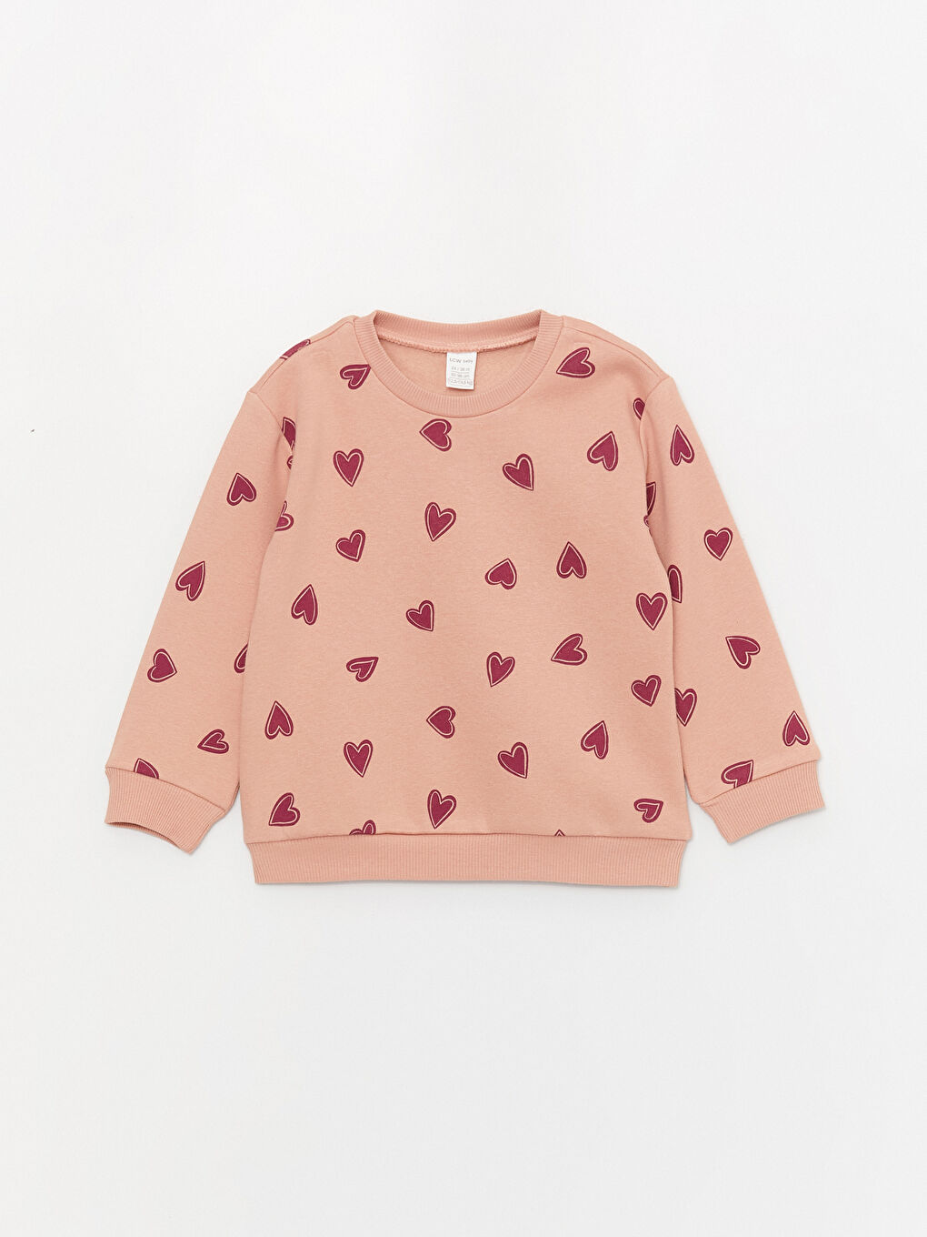 Crew Neck Long Sleeve Printed Baby Girls' Sweatshirt and Tights 2 Pack Set-1