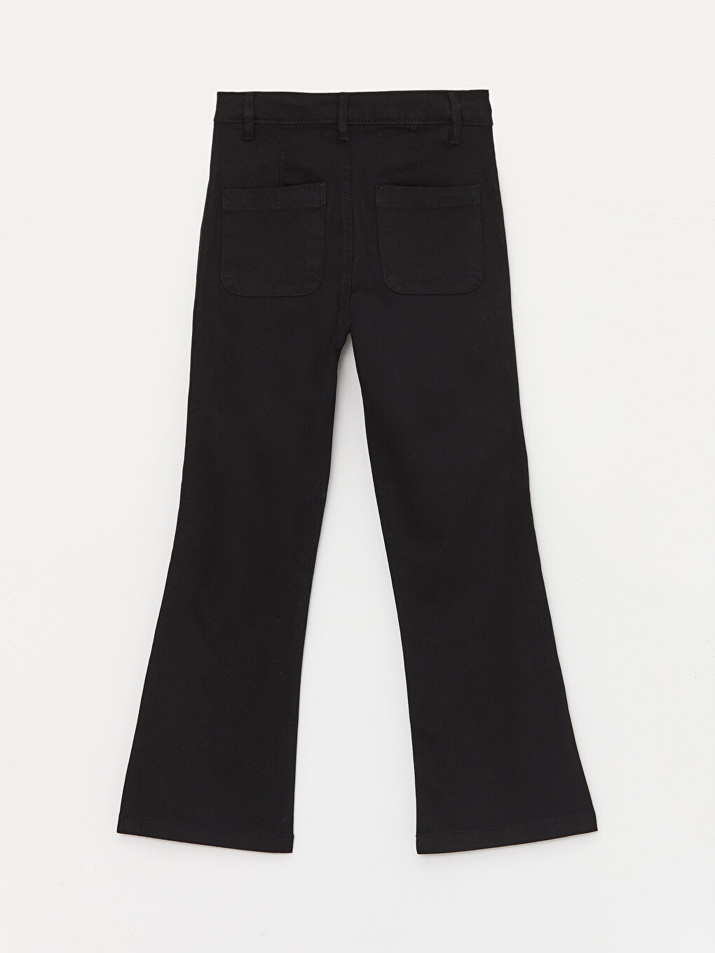 Basic Flared Trousers for Girls-1