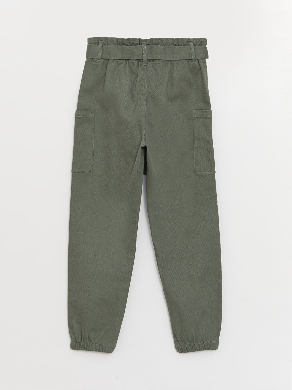 Djevojka TAMNO ZELENA Cargo hlače-1