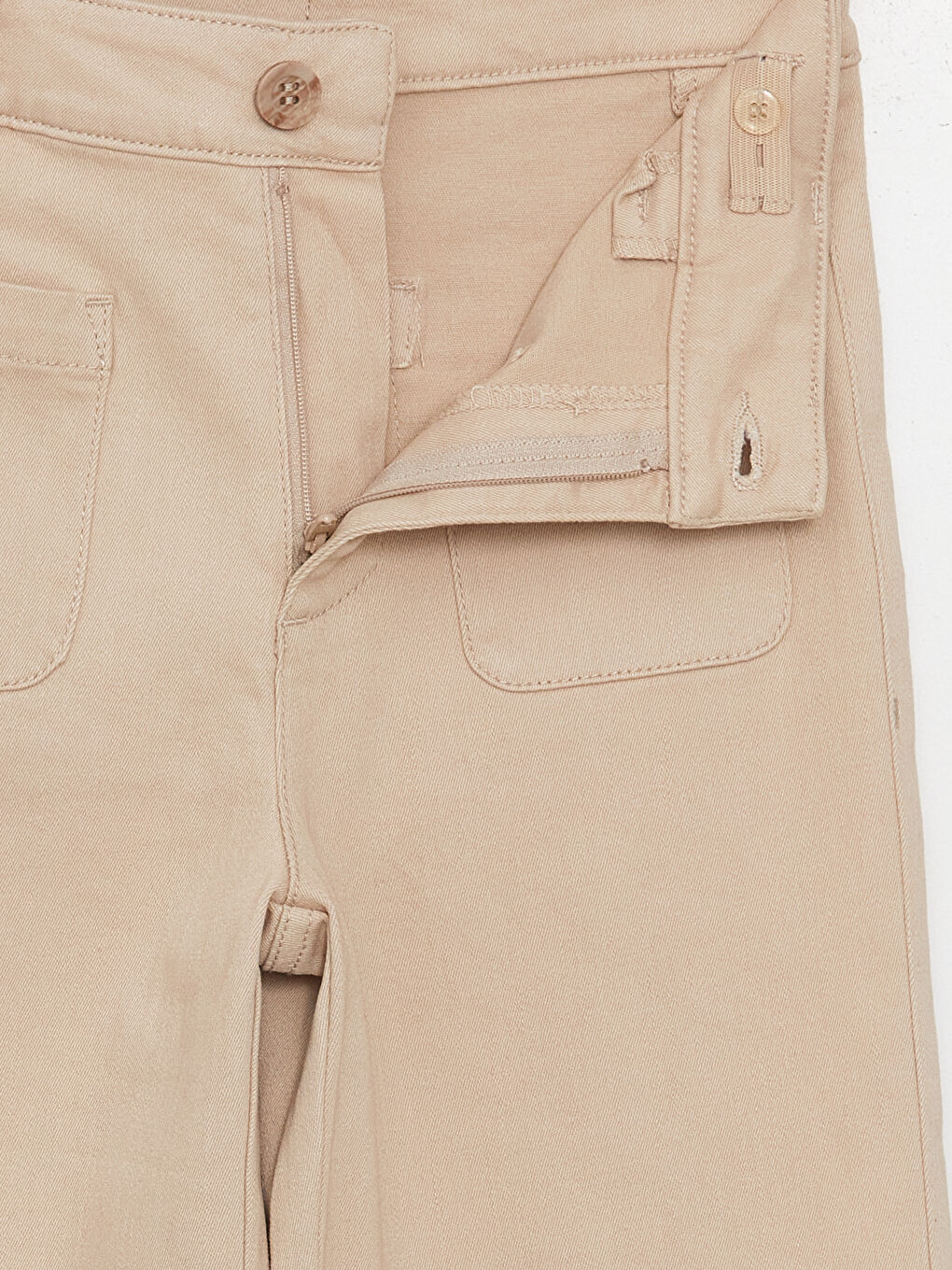 LCW Kids Pantalone širokih nogavica za devojčice -W3EK09Z4-FNR