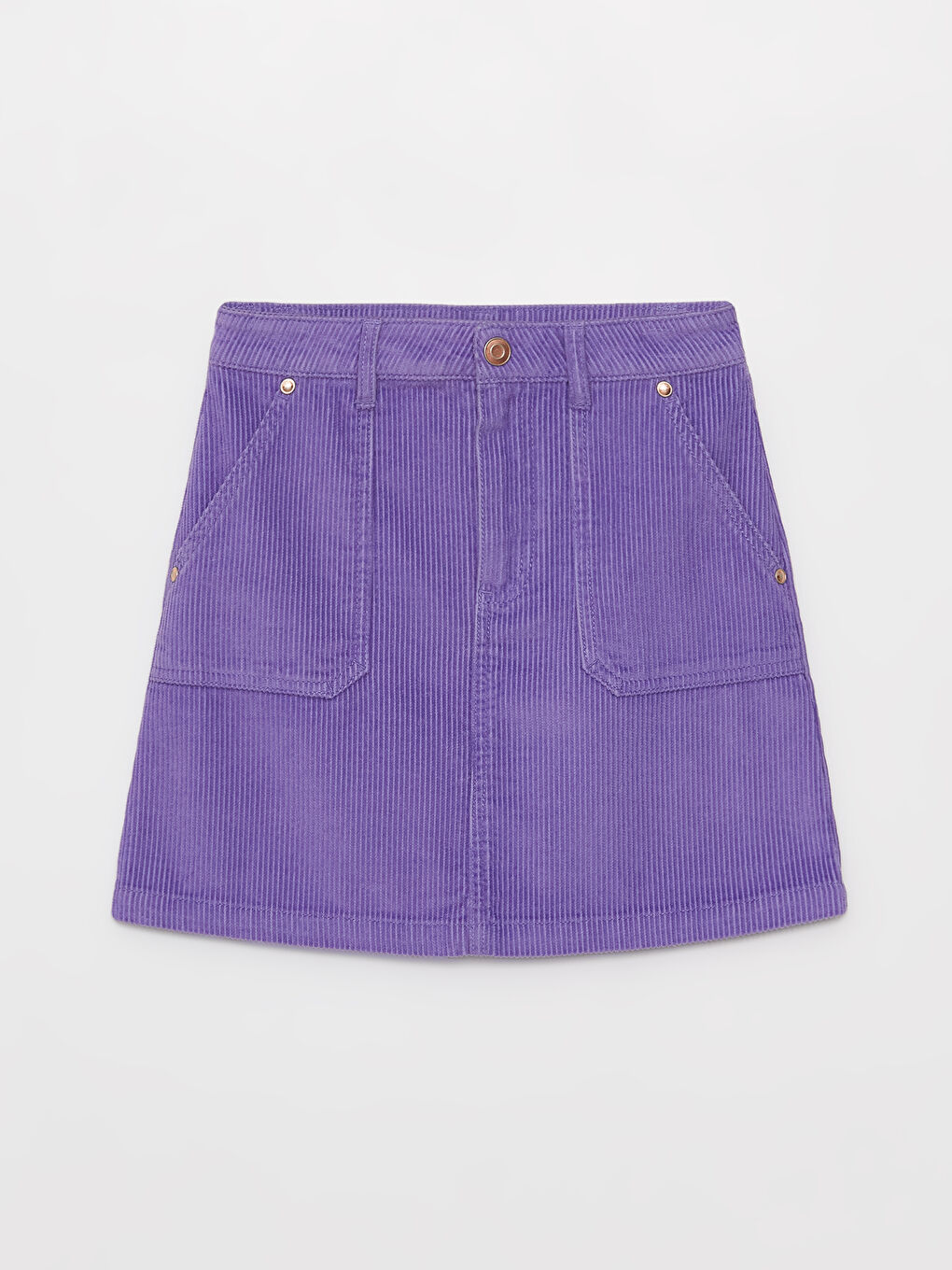 LCW Kids Velvet Girl Skirt -W3EK11Z4-GMS