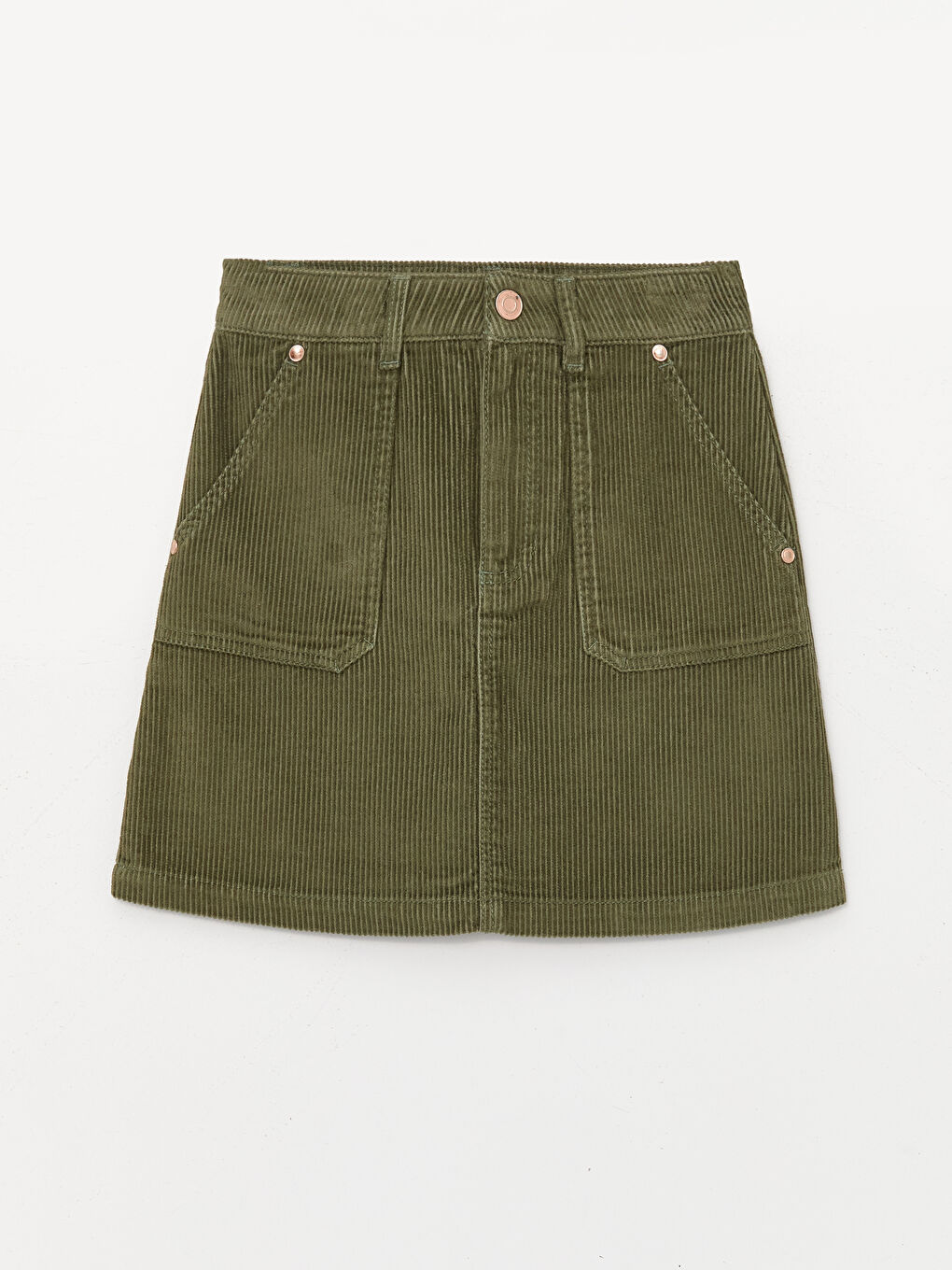 LCW Kids Velvet Girl Skirt -W3EK11Z4-H70