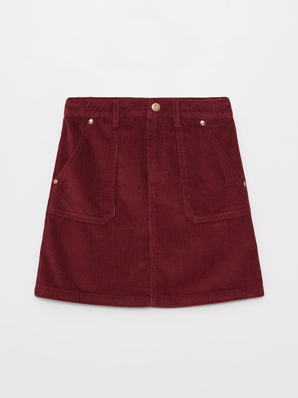 LCW Kids Velvet Girl Skirt -W3EK11Z4-HLB