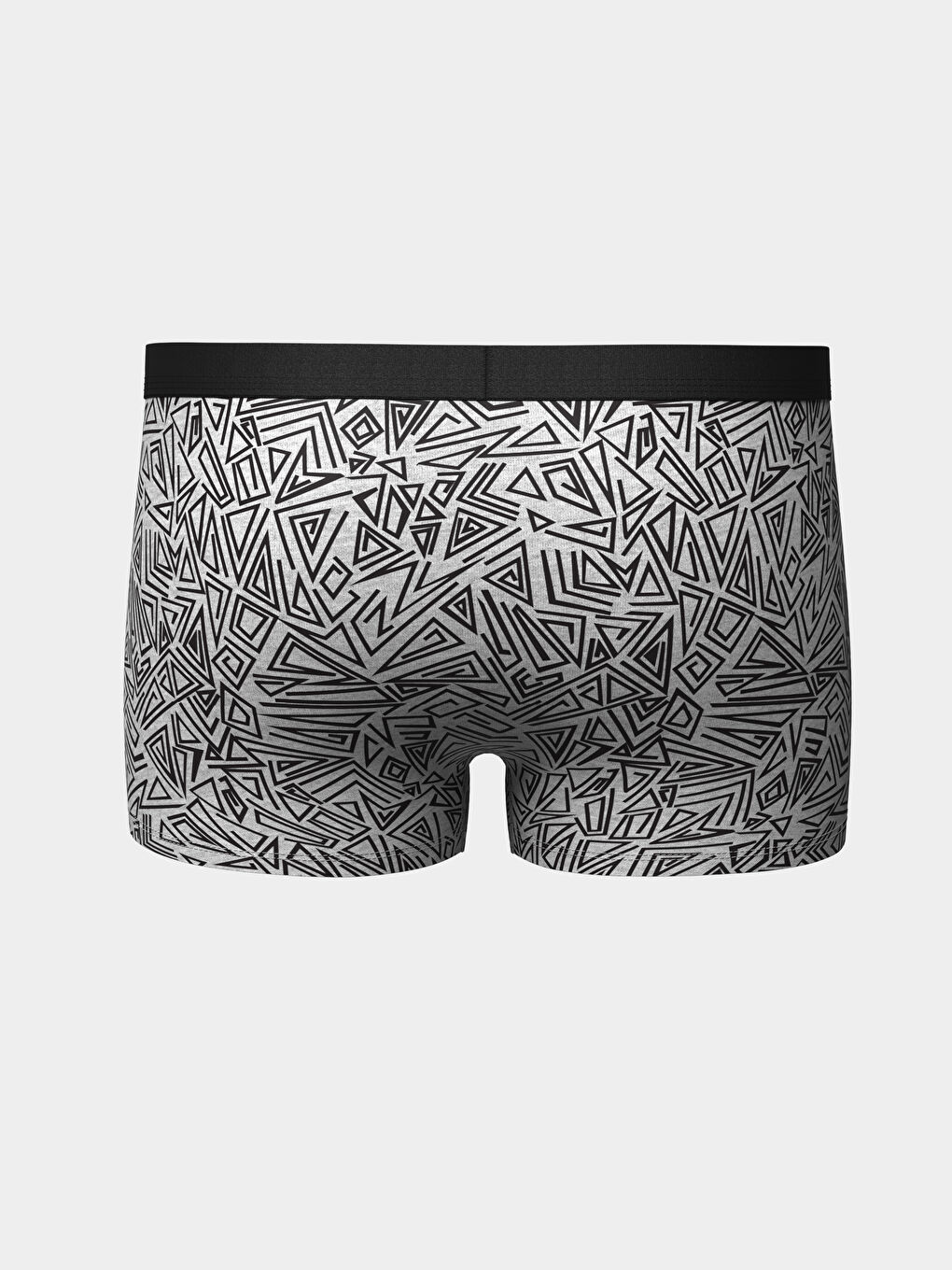 Antrasit Standart Kalıp Pamuklu Esnek Erkek Boxer-1