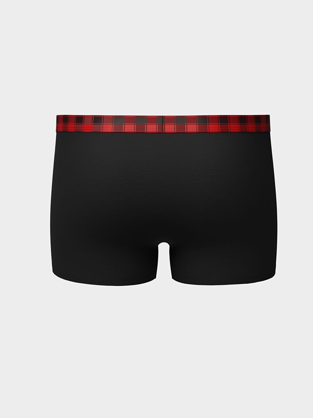 Kırmızı Standart Kalıp Pamuklu Esnek Erkek Boxer 3'lü-4