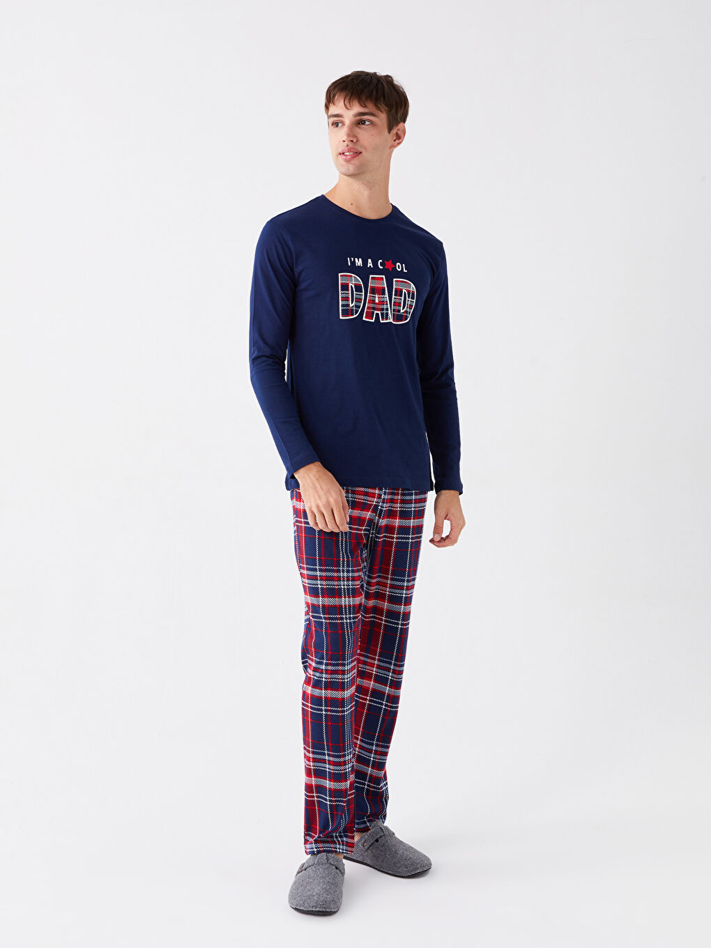 Regular Fit Men's Pyjama Set-1