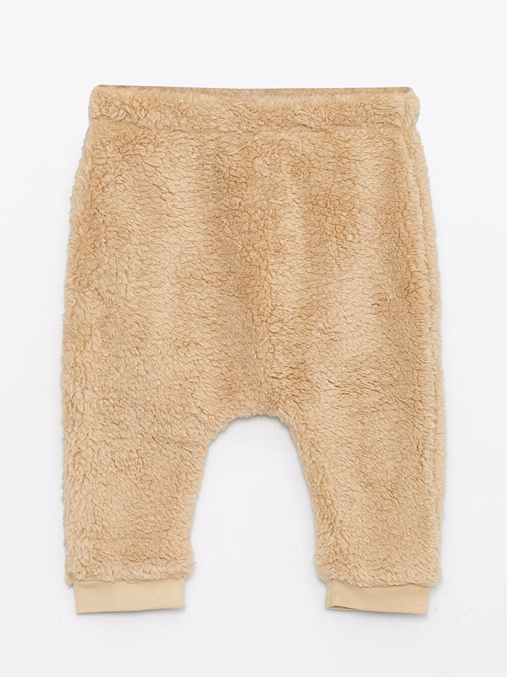 Crew Neck Long Sleeve Baby Boy Plush Cardigan and Trousers 2-Pack Set-4