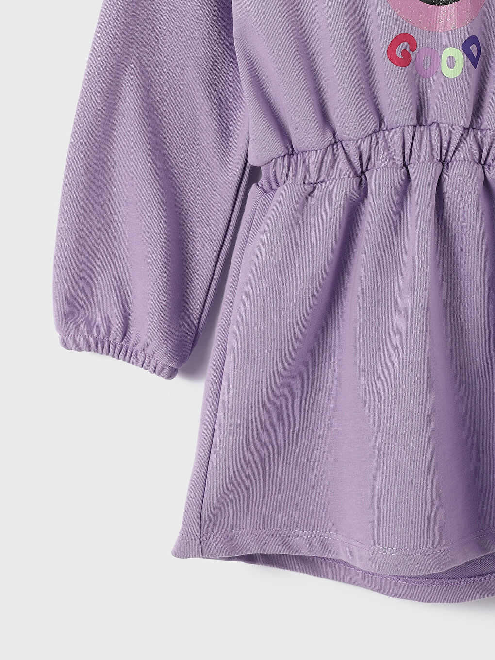 Hooded Long Sleeve Girl Dress-3