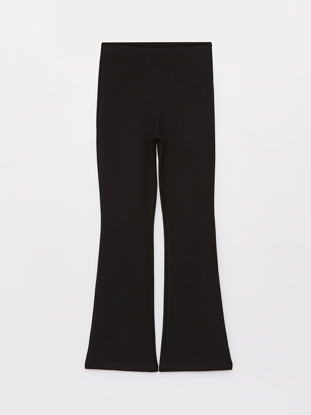Pantalon de Survêtement pour Femmes Évasé Espagnol à Taille Élastique en Verrouillage-5