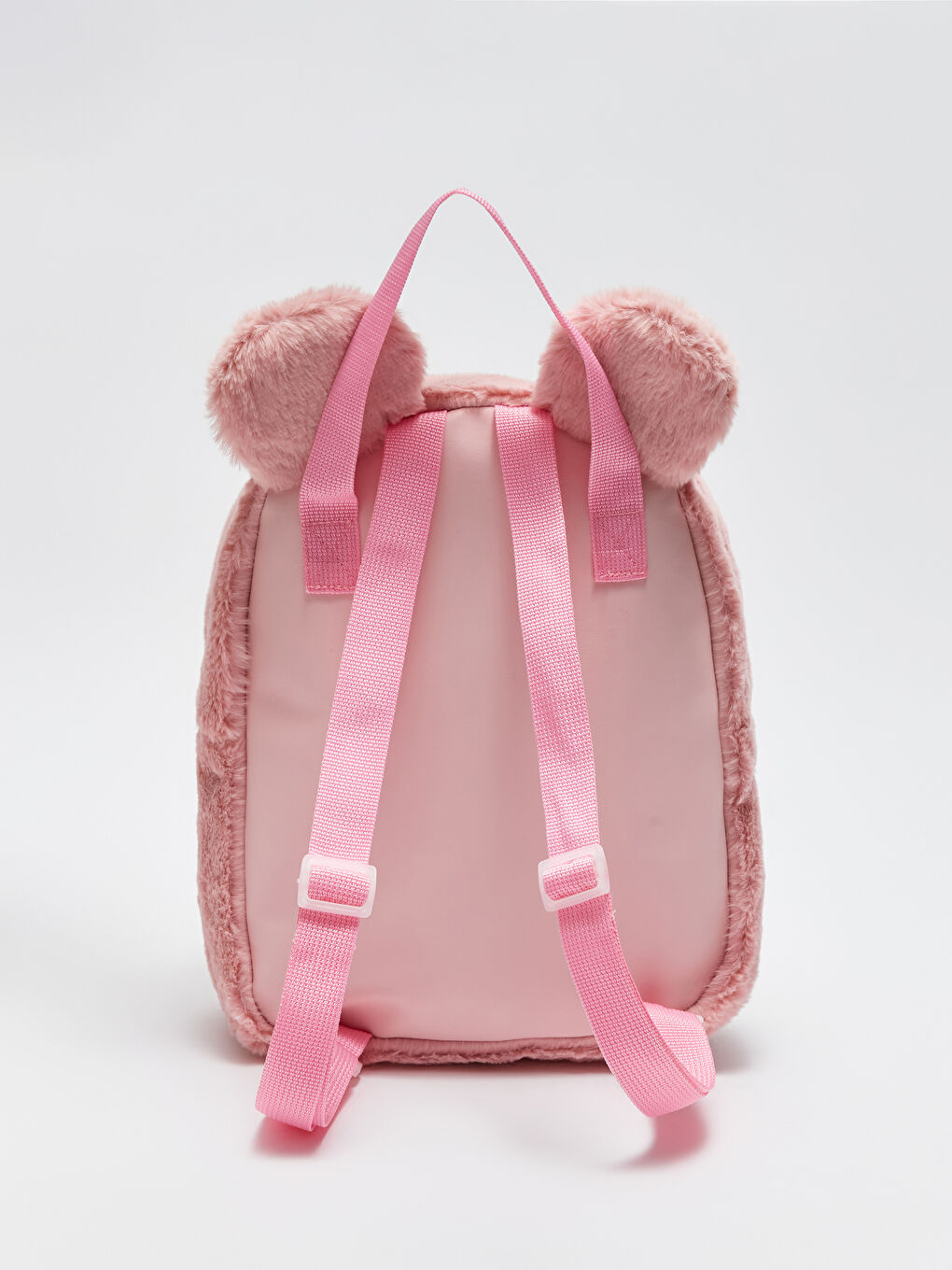 Pembe Minnie Mouse Baskılı Kız Çocuk Sırt Çantası-2