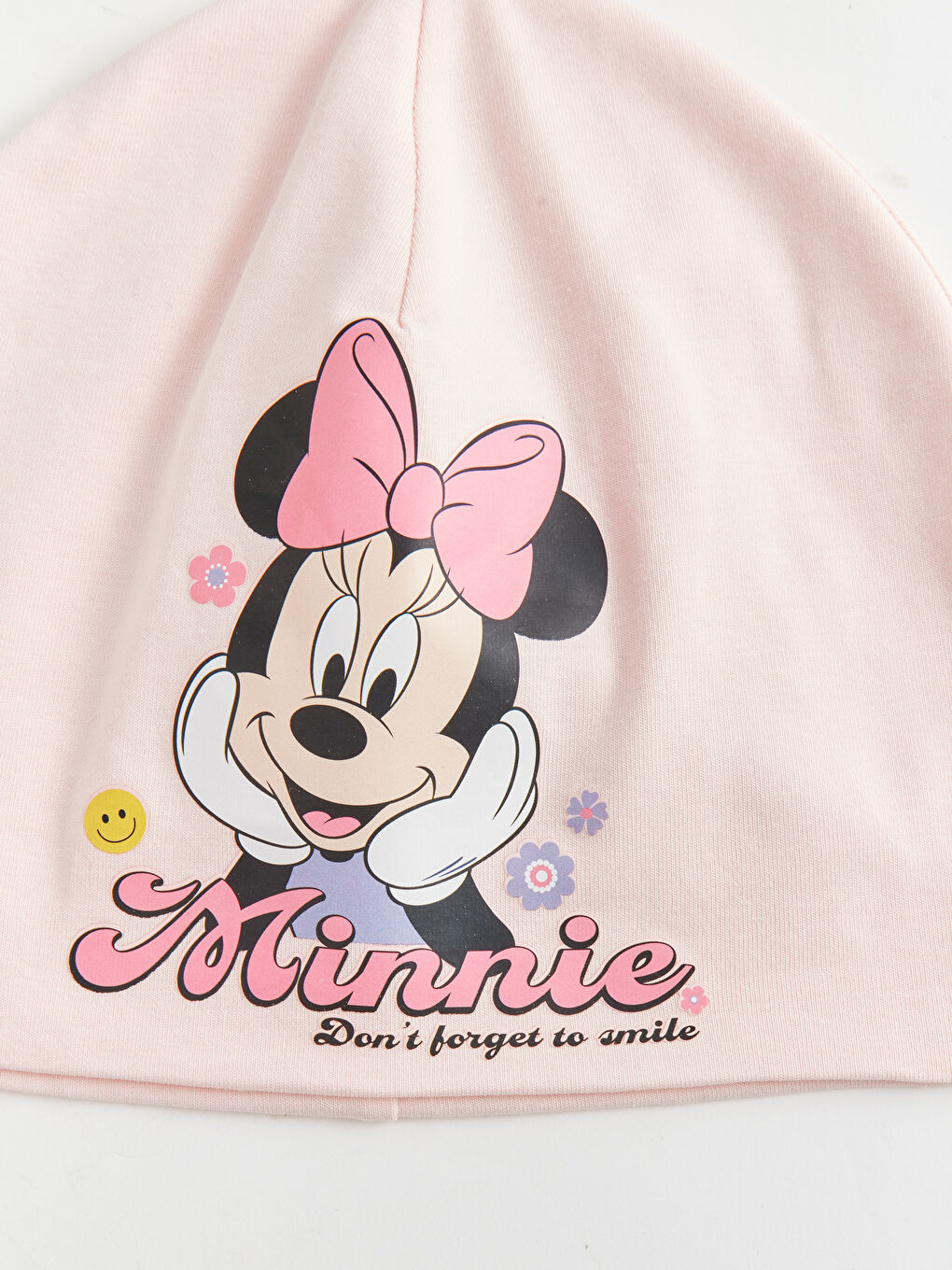 LCW ACCESSORIES Pembe Minnie Mouse Baskılı Kız Çocuk Bere 2'li - 1