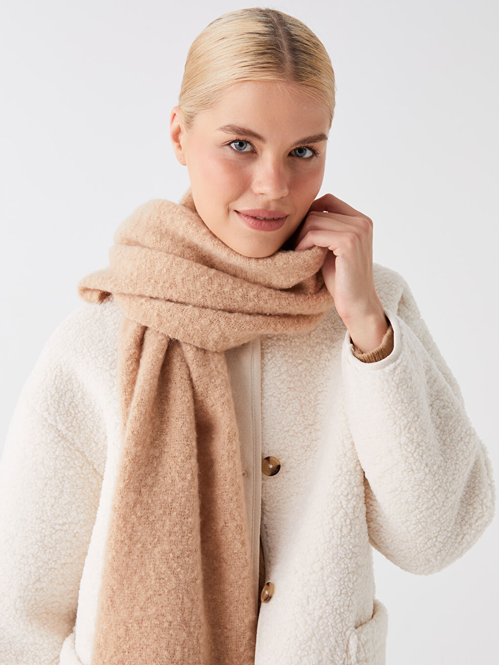 LCW ACCESSORIES Schlichter Fransenschal für Damen -W3EO11Z8-DU7