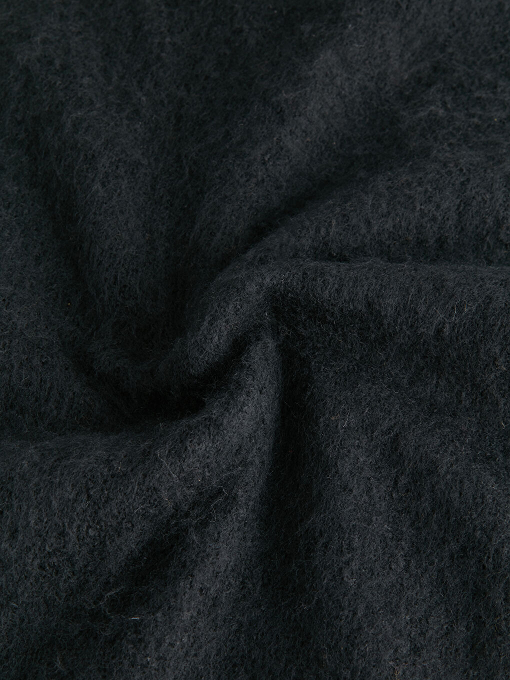 Однотонный шарф с бахромой для женщин-4