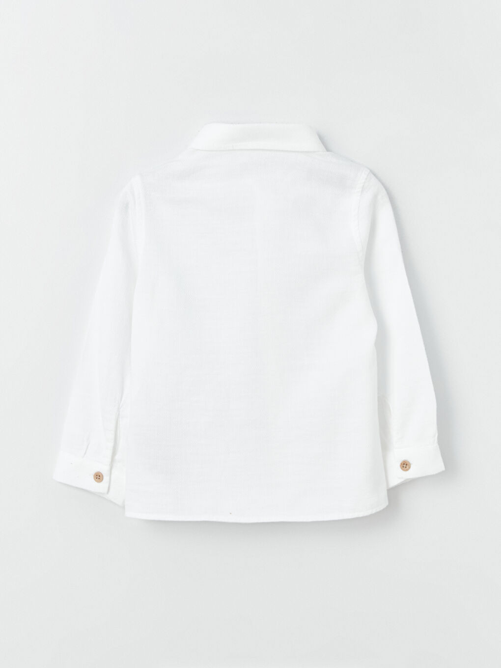 Beyaz Uzun Kollu Erkek Bebek Gömlek ve Papyon 2'li-2