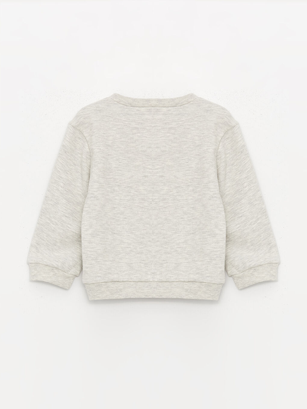 Crew Neck Long Sleeve Printed Baby Girl Sweatshirt 2 Pieces-2