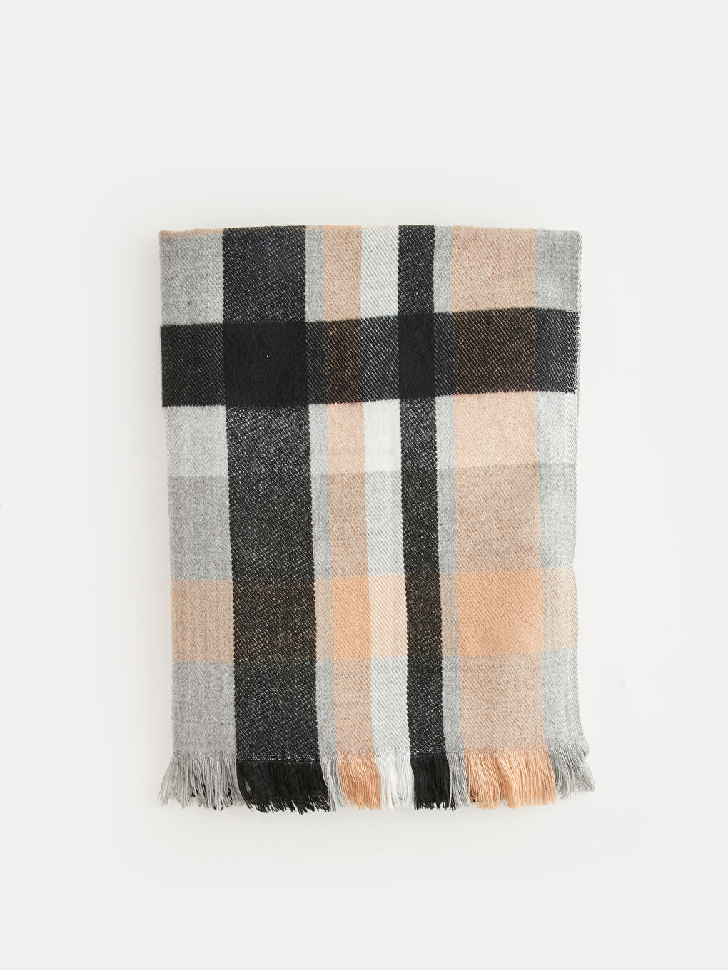 Plaid Patterned Women's Scarf-1
