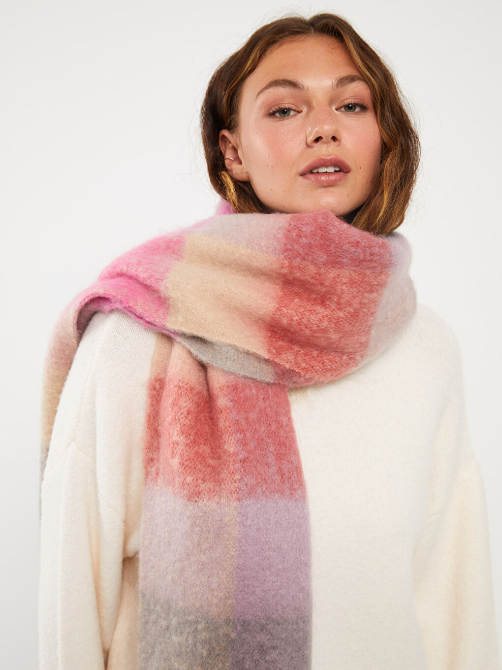 Әйелдерге арналған торлы шарф-2