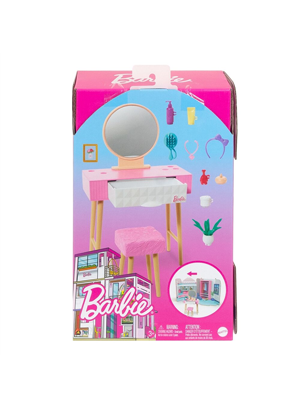 Kız Çocuk Barbie Oyuncak Seti-2