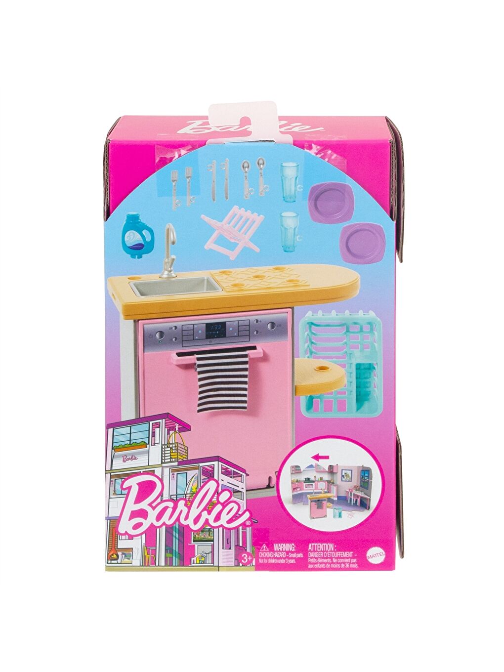 Kız Çocuk Barbie Oyuncak Seti-6