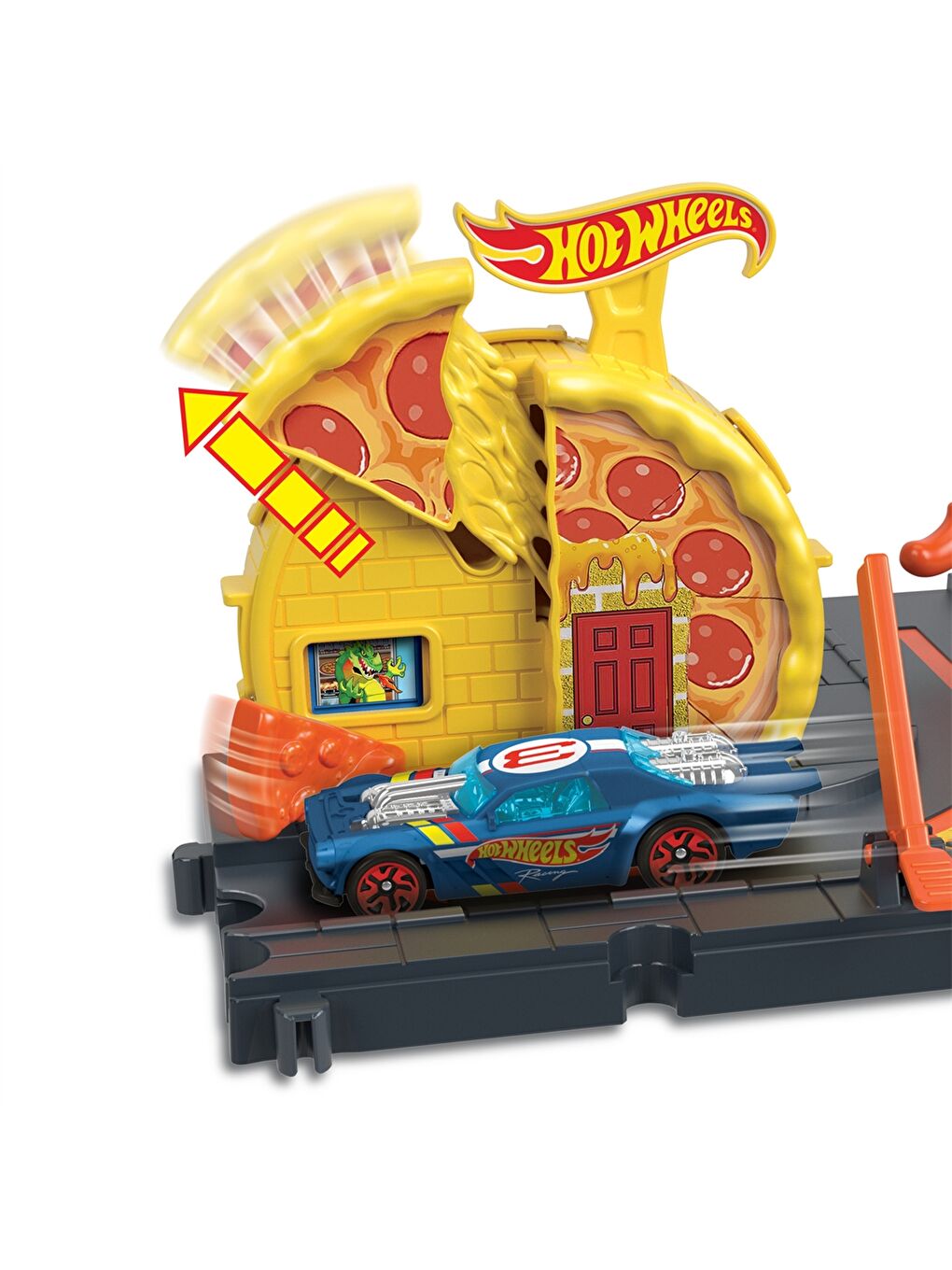 Erkek Çocuk Oyuncak Arabalı Yarış Pisti-2