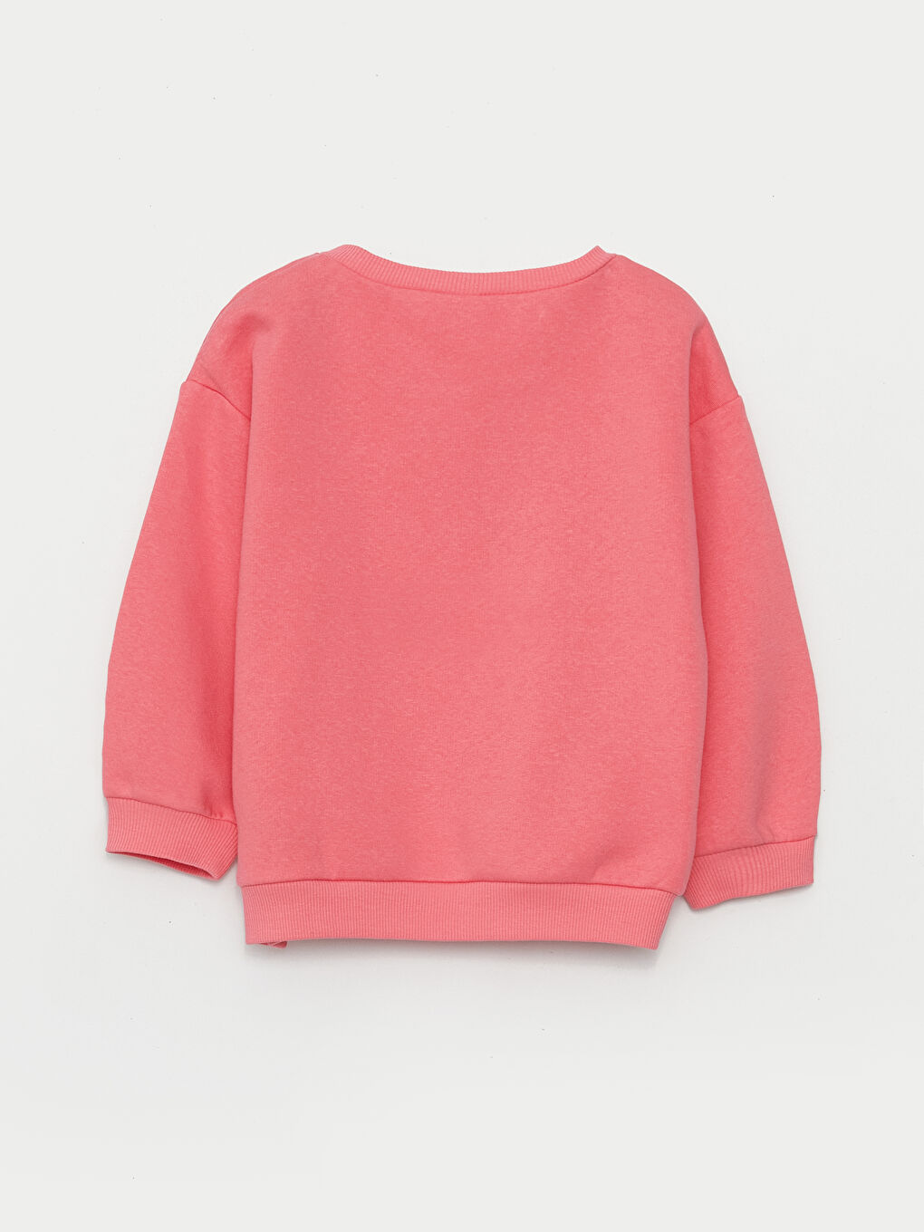 Crew Neck Printed Baby Girls' Sweatshirt-1