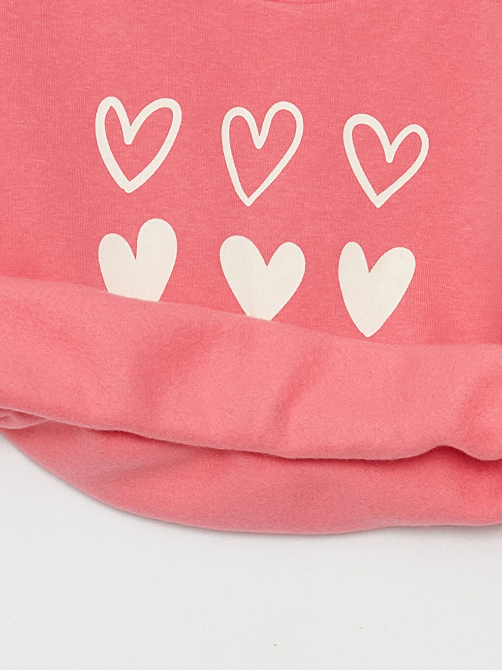 Crew Neck Printed Baby Girls' Sweatshirt-2