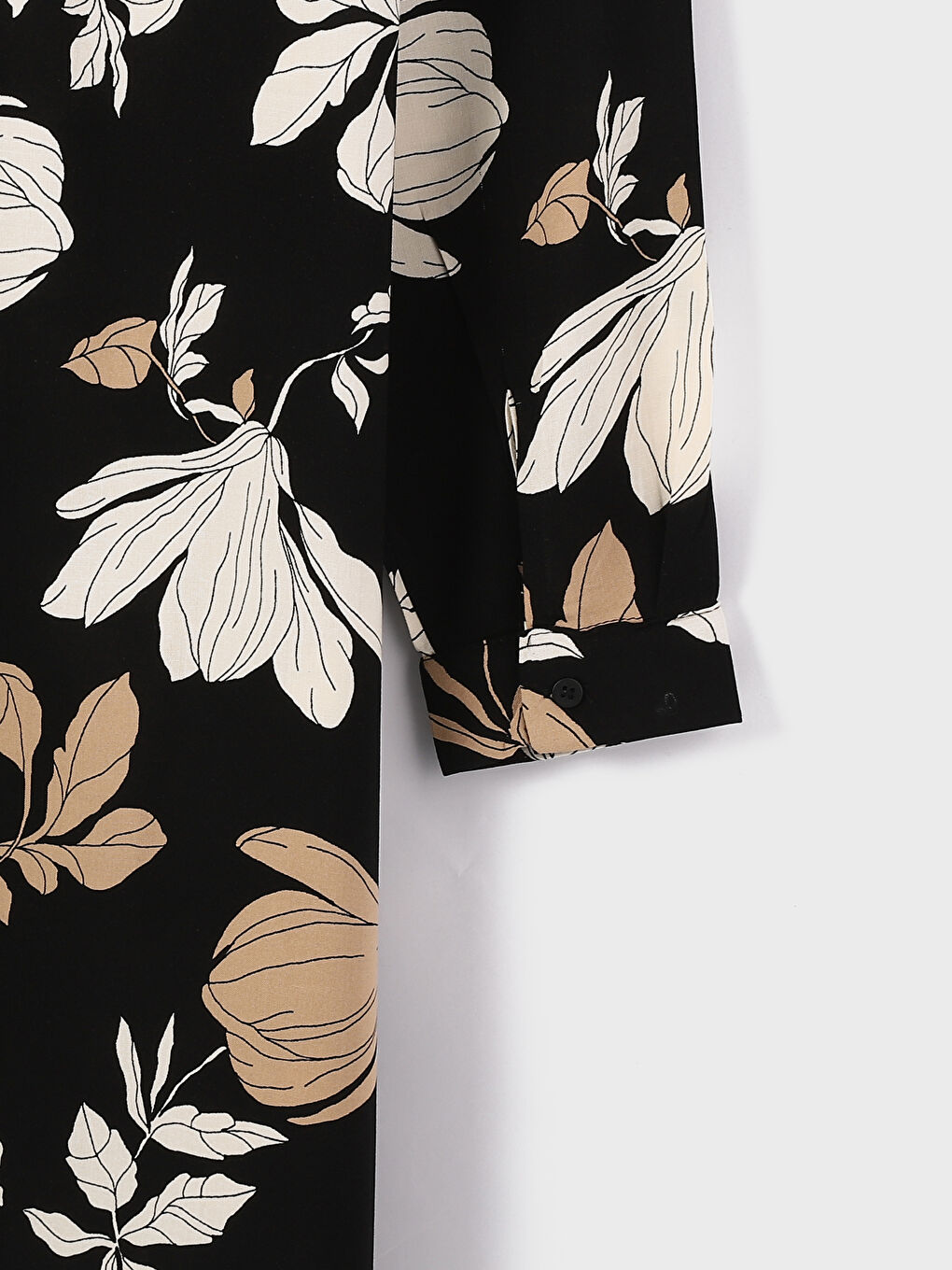 Tunique à motifs pour Femmes à col de chemise-3