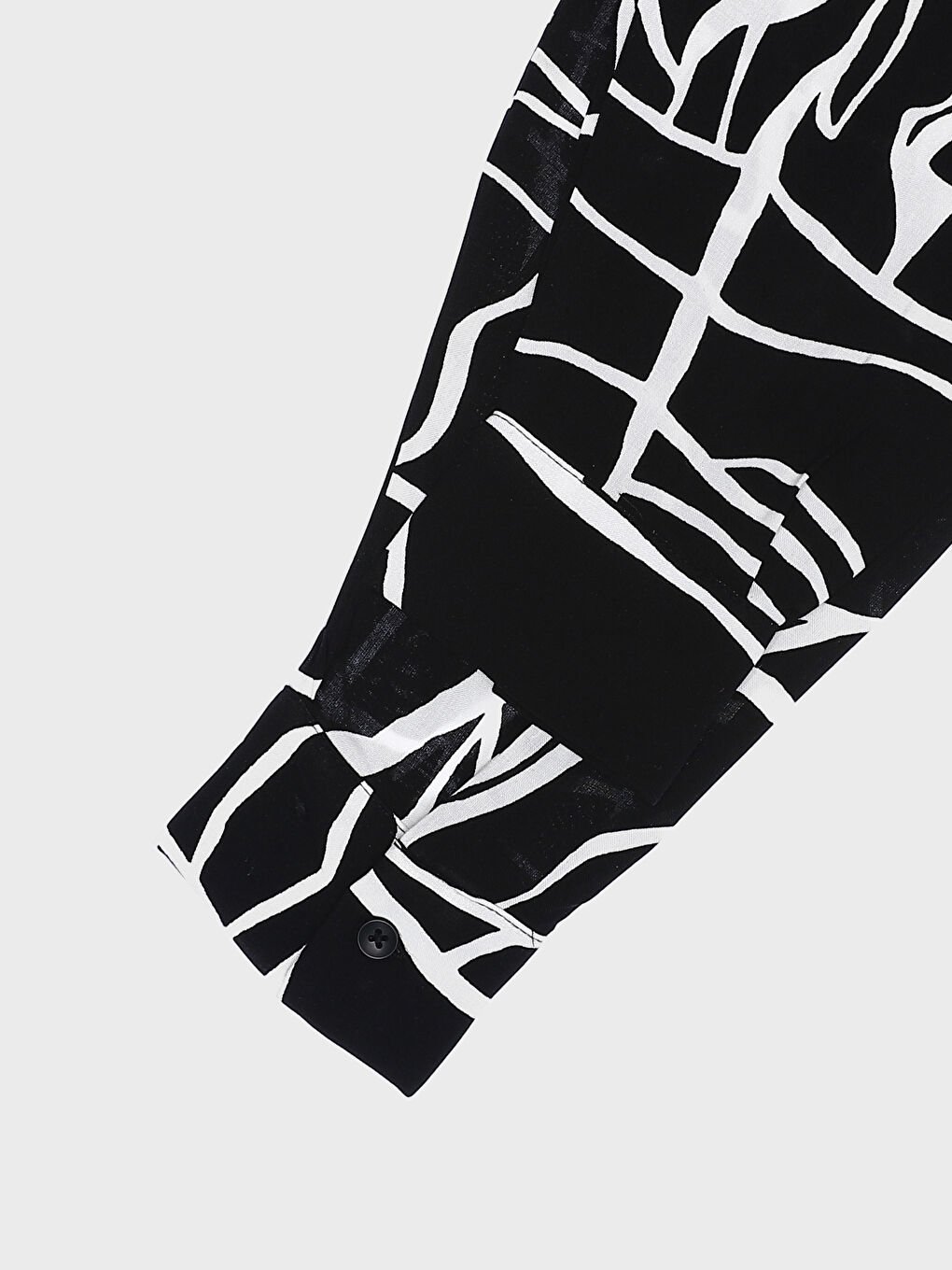 Patterned Long Sleeve Women's Shirt-1