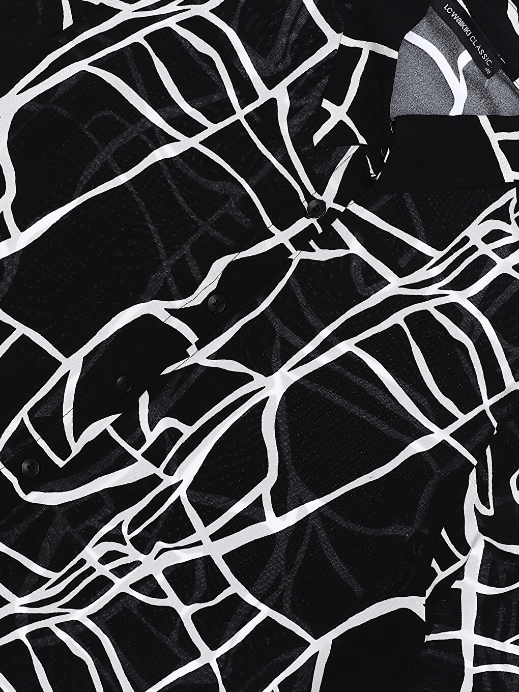 Patterned Long Sleeve Women's Shirt-3