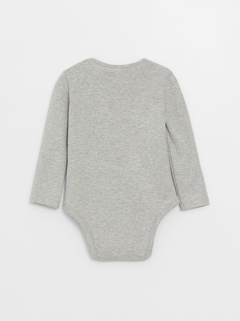 Printed Baby Girl Snap Fastener Bodysuit-1