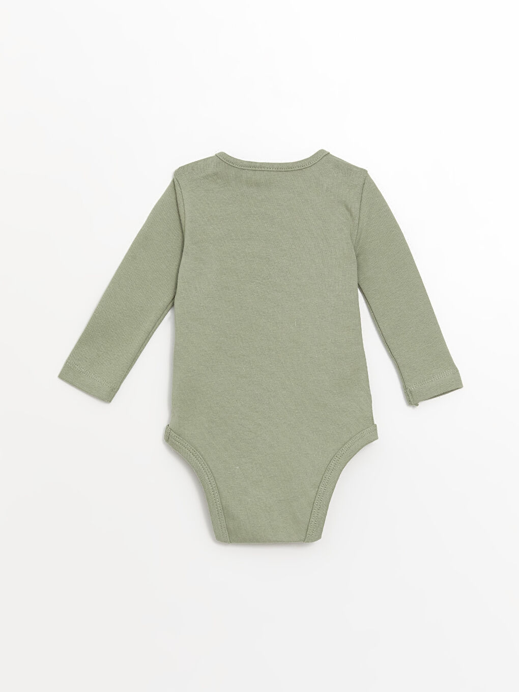 Body bébé à col rond imprimé pour filles-1