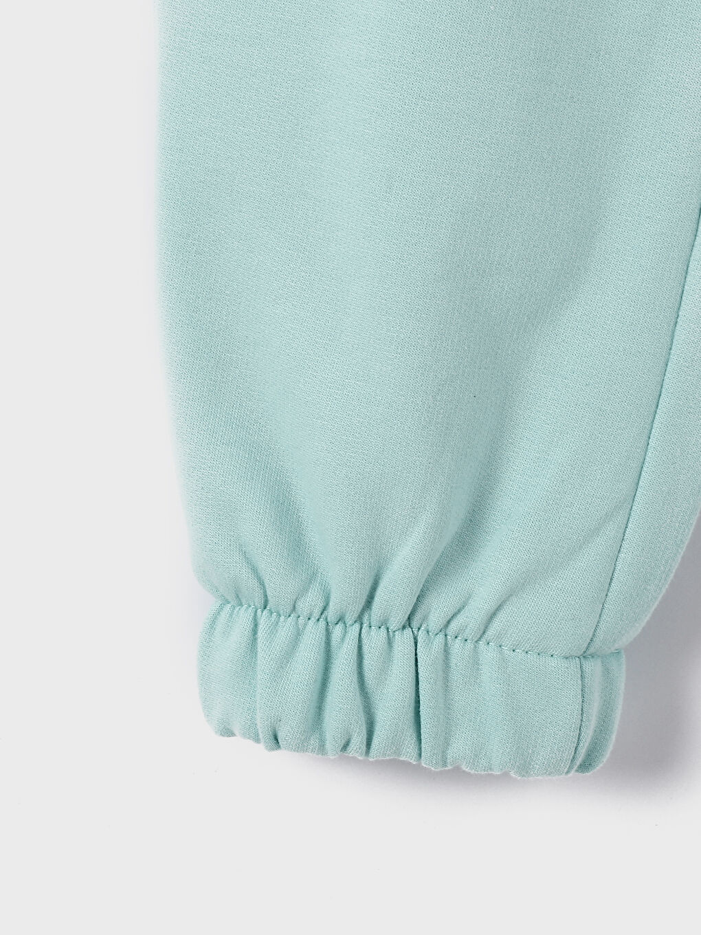 بنطلون رياضي للبنات بخصر مرن بسيط-2