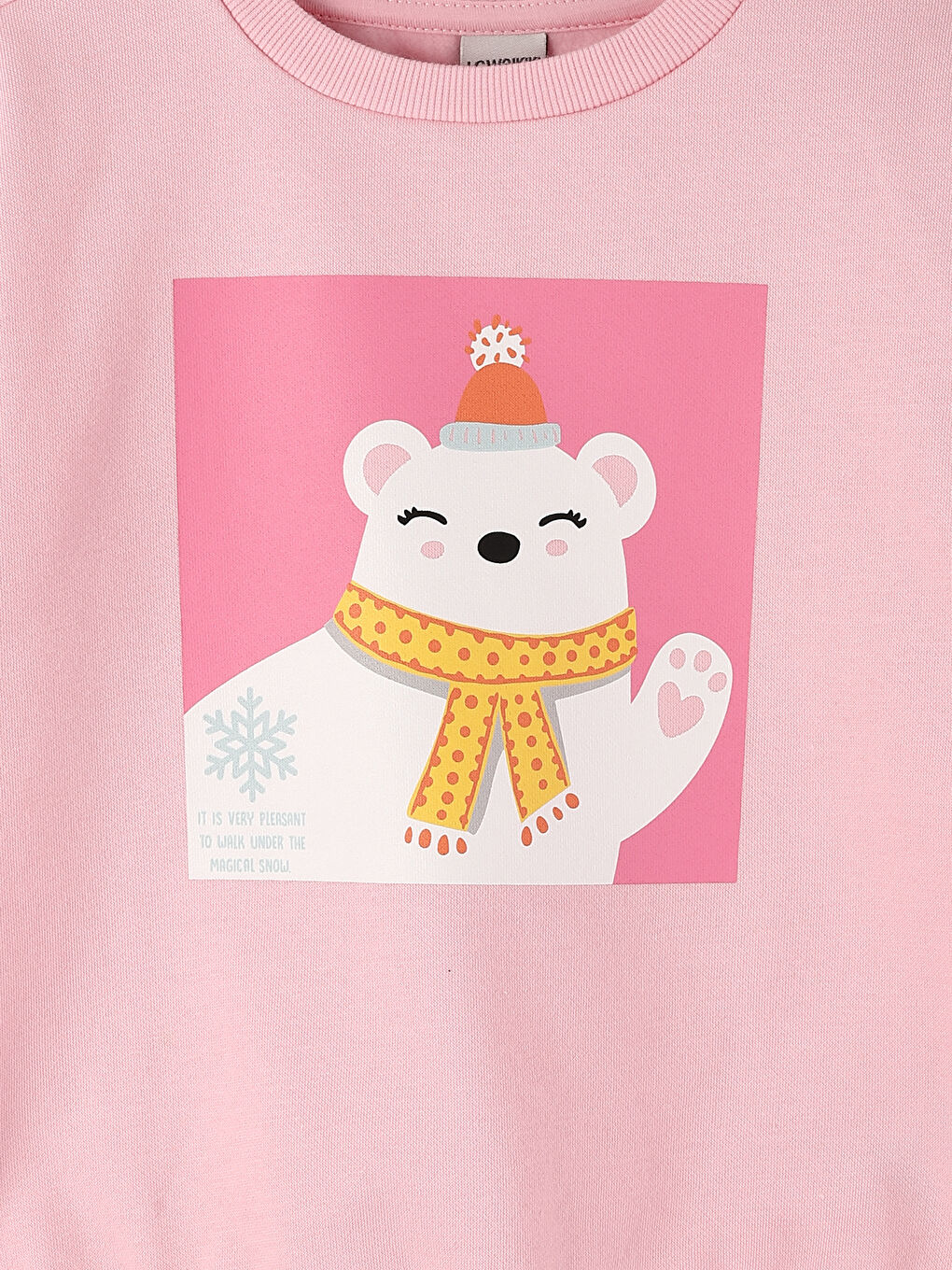 Sweat-shirt à Col Rond Imprimé à Manches Longues pour Filles-2